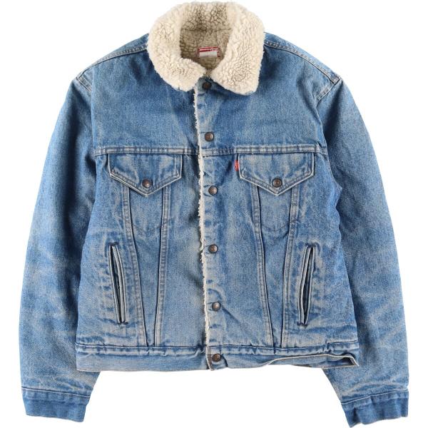 古着 70年代 リーバイス Levi&apos;s 70608-0217 デニムボアジャケット USA製 メン...