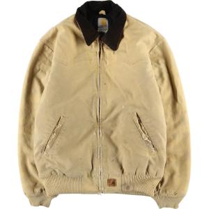 古着 00年代 カーハート Carhartt サンタフェジャケット ダックワークブルゾン メンズM /eaa415593｜jamtrading1