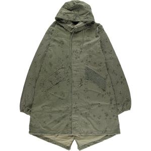 古着 80年代 米軍実品 PARKA NIGHT CAMOUFLAGE DESERT 迷彩柄 ナイトデザートカモ モッズコート メンズM ヴィンテージ /eaa416117｜jamtrading1