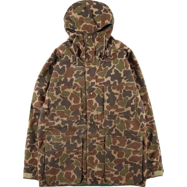 古着 70年代 ウールリッチ WOOLRICH 迷彩柄 ダックハンターカモ 中綿マウンテンパーカー ...