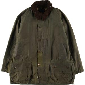 古着 バブアー Barbour BEAUFORT ビューフォート オイルド ハンティングジャケット 英国製 メンズM /eaa424750｜jamtrading1