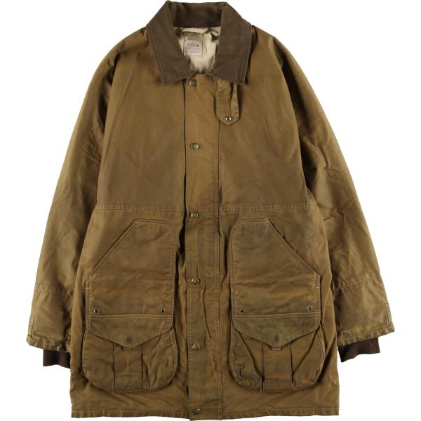 古着 80年代 フィルソン FILSON ワックスコットン オイルドジャケット メンズL ヴィンテー...