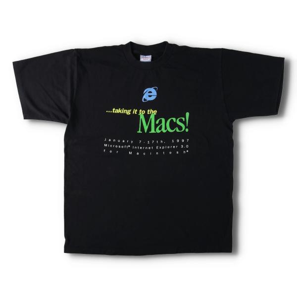 古着 90年代 All Sport microsoft マイクロソフト アドバタイジングTシャツ U...