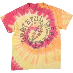 古着 GRATEFUL DEAD グレイトフルデッド タイダイ柄 バンドTシャツ バンT メンズM ...