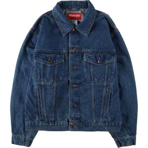 古着 ラングラー Wrangler HERO デニムジャケット Gジャン メンズL /eaa426944｜jamtrading1