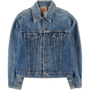 古着 70~80年代 リーバイス Levi's 75506-0217 オレンジタブ デニムジャケット Gジャン メンズM ヴィンテージ /eaa426962