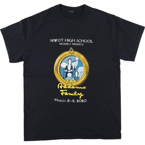 古着 THE ADDAMS FAMILY アダムスファミリー 映画 ムービーTシャツ メンズM /e...