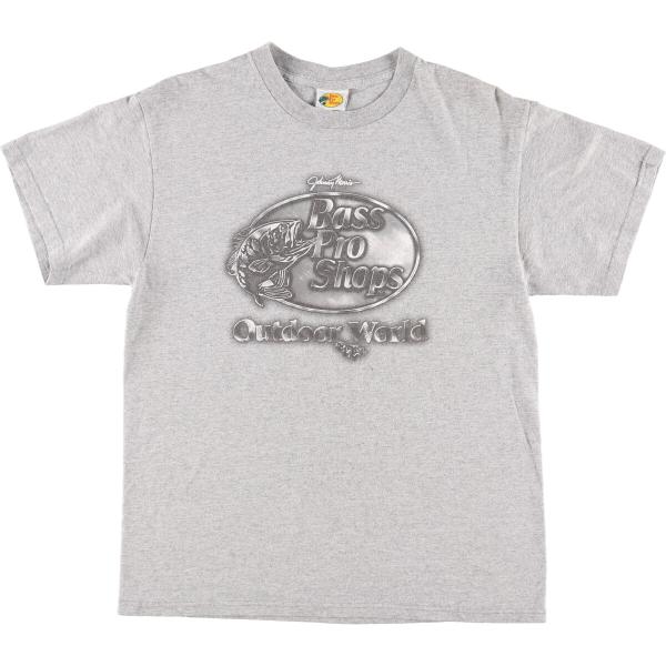 古着 BASS PRO SHOPS アドバタイジングTシャツ メンズM /eaa427963