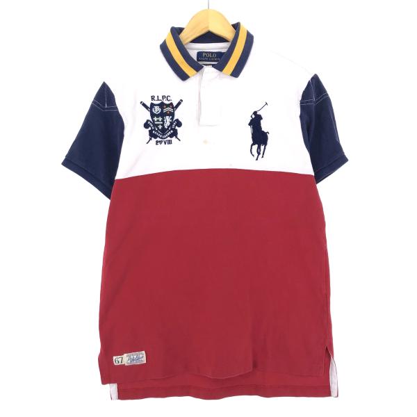 古着 ラルフローレン POLO RALPH LAUREN CUSTOM FIT ビッグポニー トリコ...