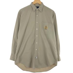 古着 ラルフローレン Ralph Lauren POLO by Ralph Lauren 長袖 ボタ...