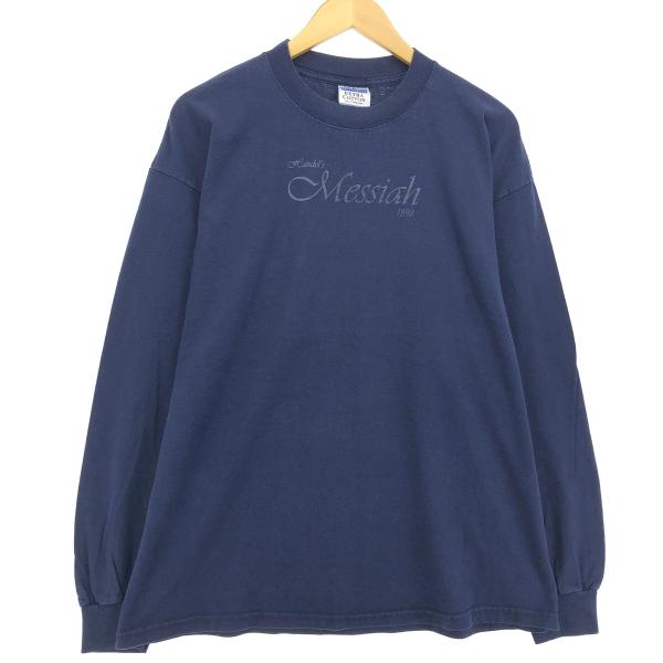 古着 00年代 ギルダン GILDAN バックプリント ロングTシャツ ロンT カナダ製 メンズXL...