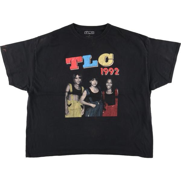 古着 ビッグサイズ TLC ティーエルシー バンドTシャツ バンT メンズXXXL /eaa4322...