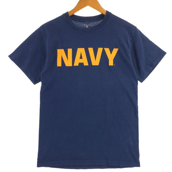 古着 SOFFE U.S.NAVY プリントTシャツ メンズS /eaa432272