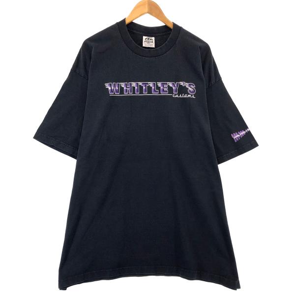 古着 ビッグサイズ 90年代 5PRO WHITLEY&apos;S モーターサイクル バイクTシャツ USA...