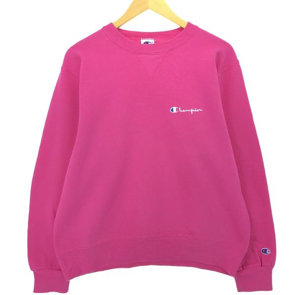 古着 90年代 チャンピオン AUTHENTIC ATHLETICAPPAREL ロゴスウェットシャ...