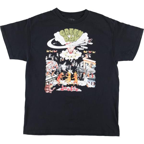 古着 GREEN DAY グリーンデイ バンドTシャツ バンT メンズL /eaa436854