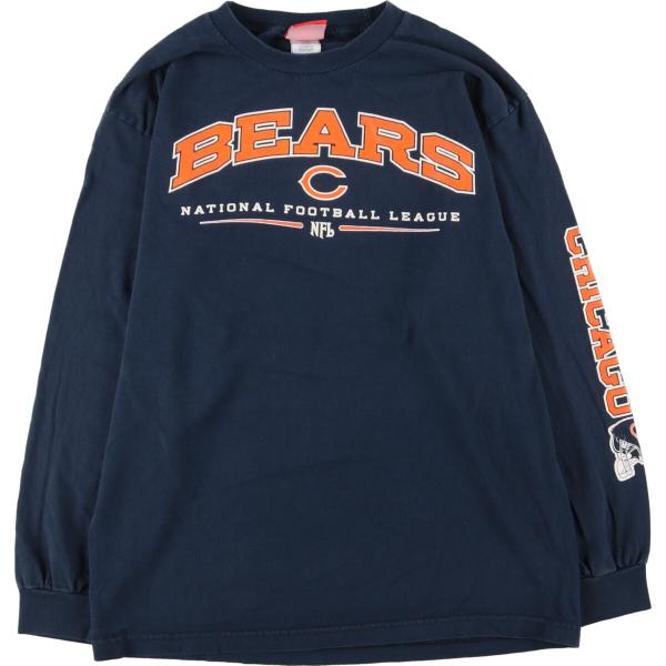 古着 NFL CHICAGO BEARS シカゴベアーズ ロングTシャツ ロンT メンズXL /ea...