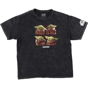 古着 STAR WARS スターウォーズ THE MANDALORIAN マンダロリアン テレビドラマ  映画 ムービーTシャツ メンズM /eaa438979｜jamtrading1