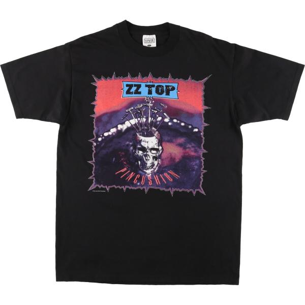 古着 90年代 NKE MAN ZZ TOP ズィーズィートップ バンドTシャツ バンT USA製 ...