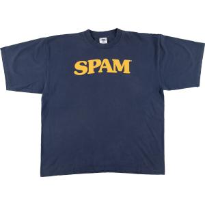古着 90年代 SPAM スパム アドバタイジングTシャツ USA製 メンズXXL ヴィンテージ /eaa441544｜jamtrading1