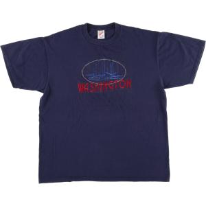 古着 90年代 ジャージーズ Jerzees 刺繍Tシャツ USA製 メンズXL ヴィンテージ /eaa442163｜jamtrading1