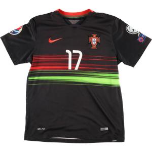 古着 ナイキ NIKE DRI-FIT Vネック サッカーユニフォーム ゲームシャツ メンズM  /eaa442264｜jamtrading1