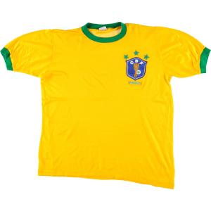 古着 90年代 CAMPEA CBF ブラジルサッカー連盟 サッカーユニフォーム ゲームシャツ メンズM ヴィンテージ /eaa442267｜jamtrading1