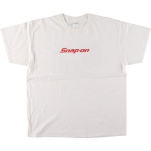 古着 ギルダン GILDAN SNAP-ON スナップオン アドバタイジングTシャツ メンズXL /eaa442505｜jamtrading1