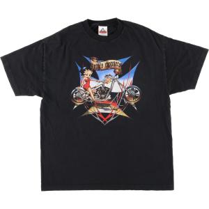 古着 ALSTYLE BETTY BOOP ベティブープ キャラクタープリントTシャツ メンズXL /eaa442929