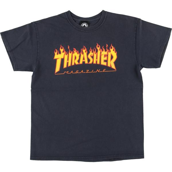 古着 スラッシャー THRASHER サーフ スケートTシャツ メンズM /eaa445288