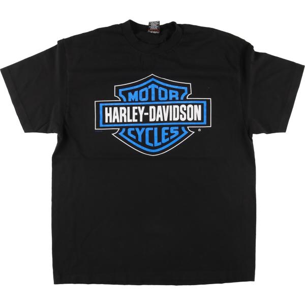 古着 ハーレーダビッドソン Harley-Davidson モーターサイクル バイクTシャツ USA...