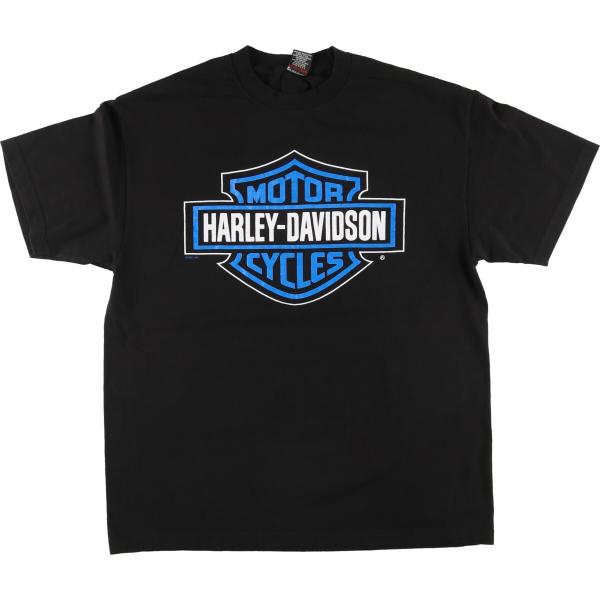古着 00年代 ハーレーダビッドソン Harley-Davidson モーターサイクル バイクTシャ...