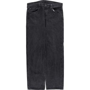 古着 リーバイス Levi's 501 ブラックデニム ストレートデニムパンツ メンズw36 /eaa446013｜jamtrading1