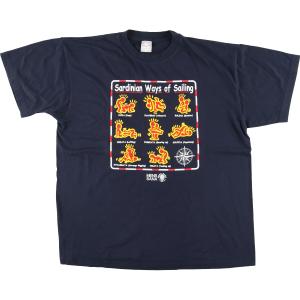 古着 STEDMAN エロT 四十八手 プリントTシャツ メンズXL /eaa447200｜jamtrading1