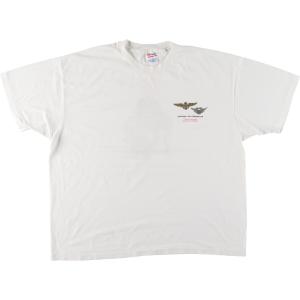 古着 90年代 ヘインズ Hanes プリントTシャツ USA製 メンズXXL ヴィンテージ /eaa447296｜jamtrading1