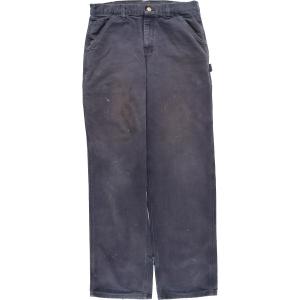 古着 カーハート Carhartt Dungaree Fit ダックペインターパンツ メンズw32 /eaa447623｜jamtrading1