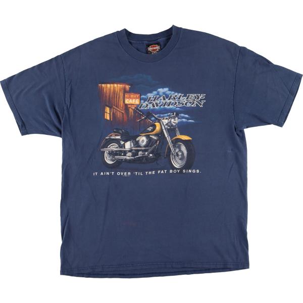 古着 90年代 ハーレーダビッドソン Harley-Davidson モーターサイクル バイクTシャ...