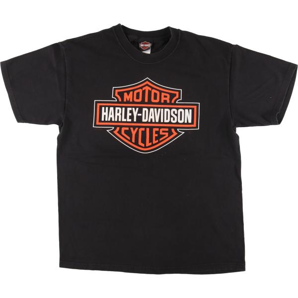 古着 00年代 ハーレーダビッドソン Harley-Davidson モーターサイクル バイクTシャ...