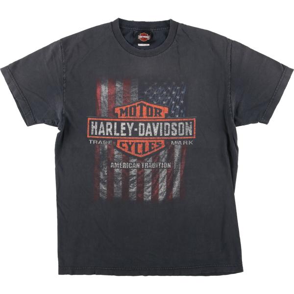 古着 ハーレーダビッドソン Harley-Davidson モーターサイクル バイクTシャツ USA...