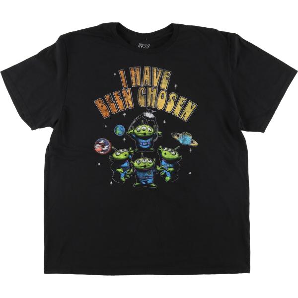 古着 TOY STORY トイストーリー リトルグリーンメン キャラクタープリントTシャツ メンズX...