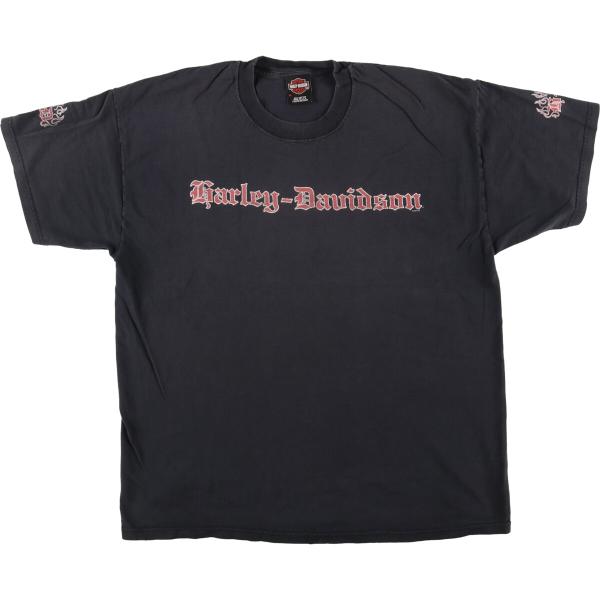 古着 00年代 ハーレーダビッドソン Harley-Davidson モーターサイクル バイクTシャ...