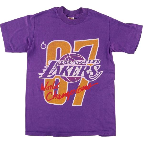 古着 80年代 SIGNAL NBA LOS ANGELES LAKERS ロサンゼルスレイカーズ ...