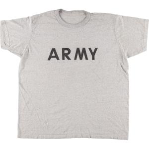 古着 U.S.ARMY ミリタリープリントTシャツ メンズL /eaa450386｜jamtrading1