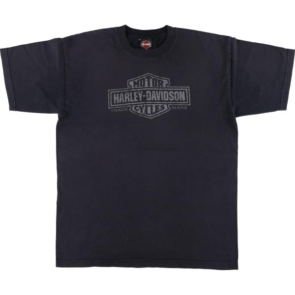 古着 00年代 ハーレーダビッドソン Harley-Davidson モーターサイクル バイクTシャ...