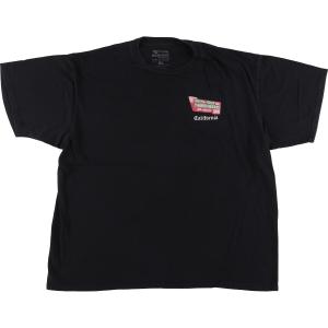 古着 IN-N-OUT BURGER バックプリント アドバタイジングTシャツ USA製 メンズXL  /eaa450662｜jamtrading1