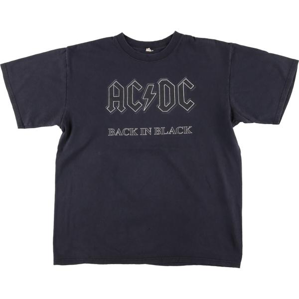 古着 00年代 アンビル Anvil AC/DC エーシーディーシー BACK IN BLACK バ...