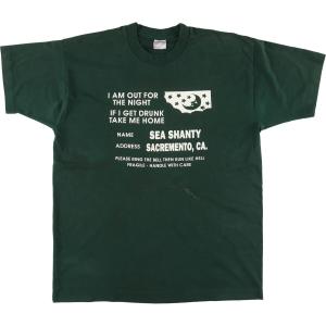 古着 90年代 フルーツオブザルーム FRUIT OF THE LOOM プリントTシャツ USA製 メンズL ヴィンテージ /eaa451918｜jamtrading1