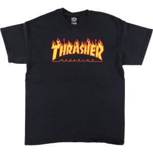 古着 スラッシャー THRASHER SAN FRANCISCO サーフ スケートTシャツ メンズL /eaa452162｜jamtrading1