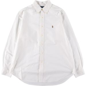 古着 ラルフローレン Ralph Lauren CLASSIC FIT 長袖 ボタンダウンシャツ メンズL /eaa452471｜jamtrading1