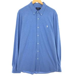 古着 ラルフローレン Ralph Lauren POLO RALPH LAUREN 長袖 ボタンダウンシャツ メンズL /eaa452480｜jamtrading1